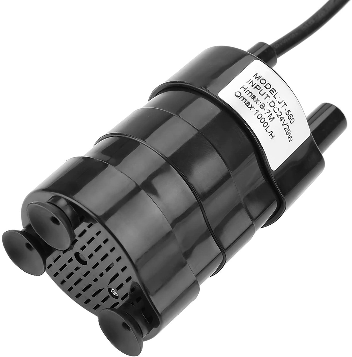 Dailygoody - Waterpomp - Mini Dompelpomp - Ultrastille Watercirculatie - Zwart - Hoge Hydraulische Hoofd - Temperatuur -20℃-90℃ - Geschikt voor T