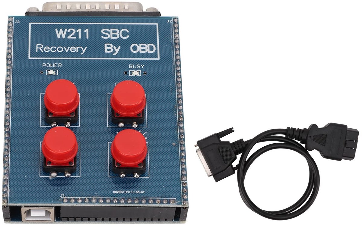 Dailygoody - OBD2 Reset Tool - ABS Reparatie - Eenvoudige Oplossing - Blauw - Foutcode Herstel - Geschikt voor W211 R230 - Auto Reparatie