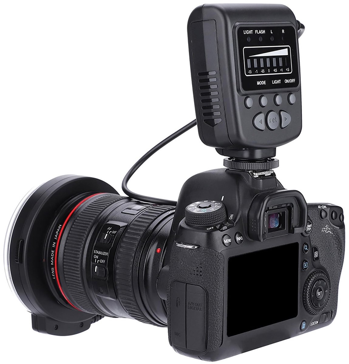 Dailygoods - Dailygoody - Cameraringflitser - Draagbaar Flitslicht - Innovatieve LED-technologie - Compact Formaat - Fotografie Accessoires - Voor Fotoliefhebbers