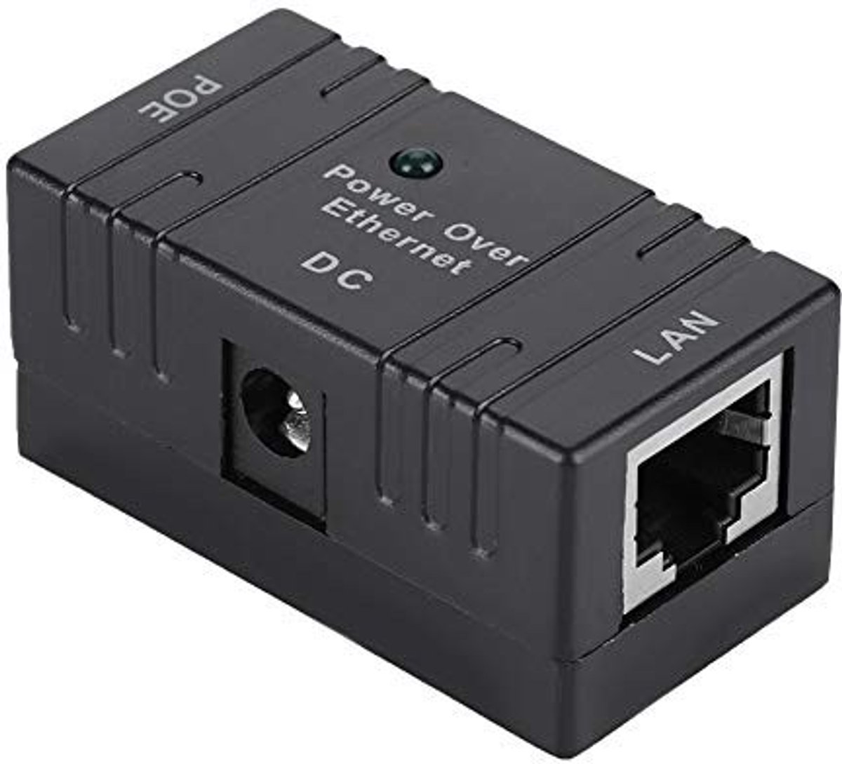 Dailygoods - Dailygoody - Voedingsmodule - Mini Combiner - Universele RJ45-connector - Zwart - Netwerkinjector - Geschikt voor router - PoE-apparaten