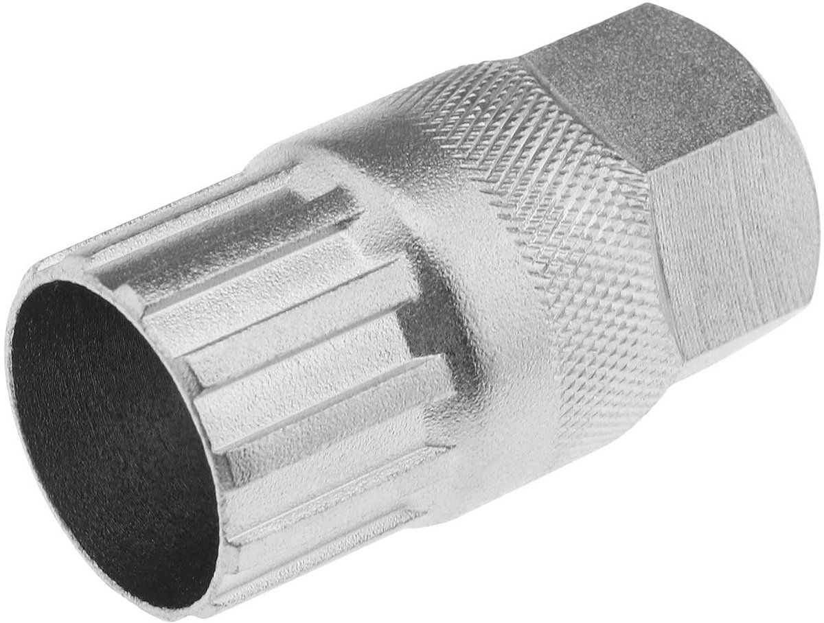 Dailygoods - Dailygoody - Fiets Freewheel Remover - Hoogwaardige Lockring Verwijderaar - Zilver - Geschikt voor Shimano en Sunrace - Eenvoudig in gebruik - Ideaal ...