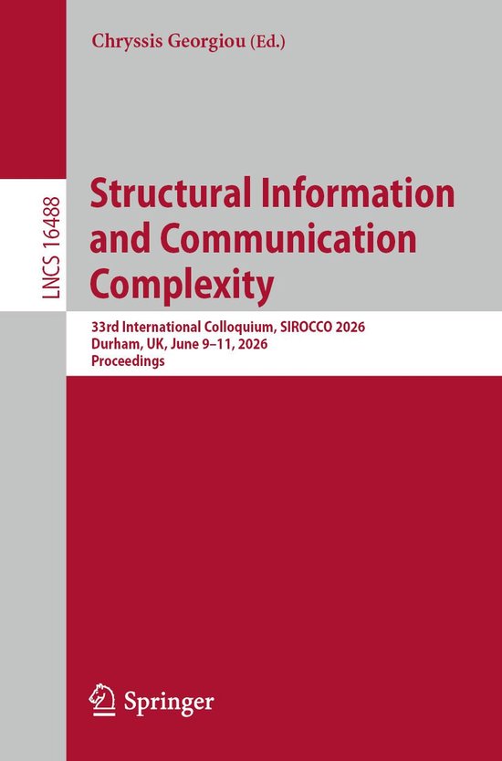 Springer Nature Proceedings Computer Science - Structural In ... - cover