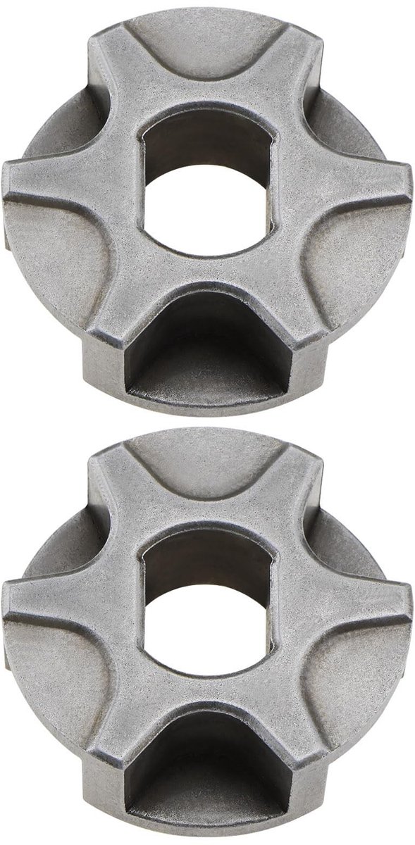 Dailygoods - Dailygoody - Kettingzaag Tandwiel - 3/8 inch - Vervangingsonderdelen - 9mm - Staal - Voor Makita DUC254 DUC204 - 2 stuks