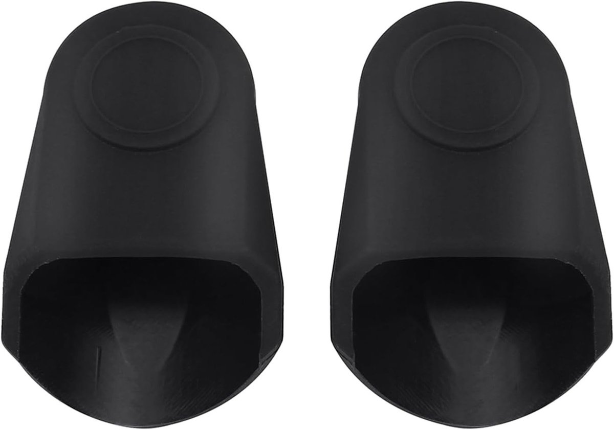 2 Stuks Saxofoon Mondstuk met Bijbehorende Accessoires, Bijt Rubber voor Beginners en Klarinetten