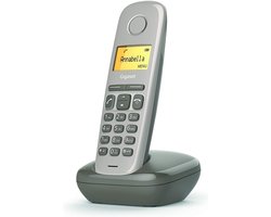 Draadloze DECT Huistelefoon - Bruin - Eco-vriendelijk