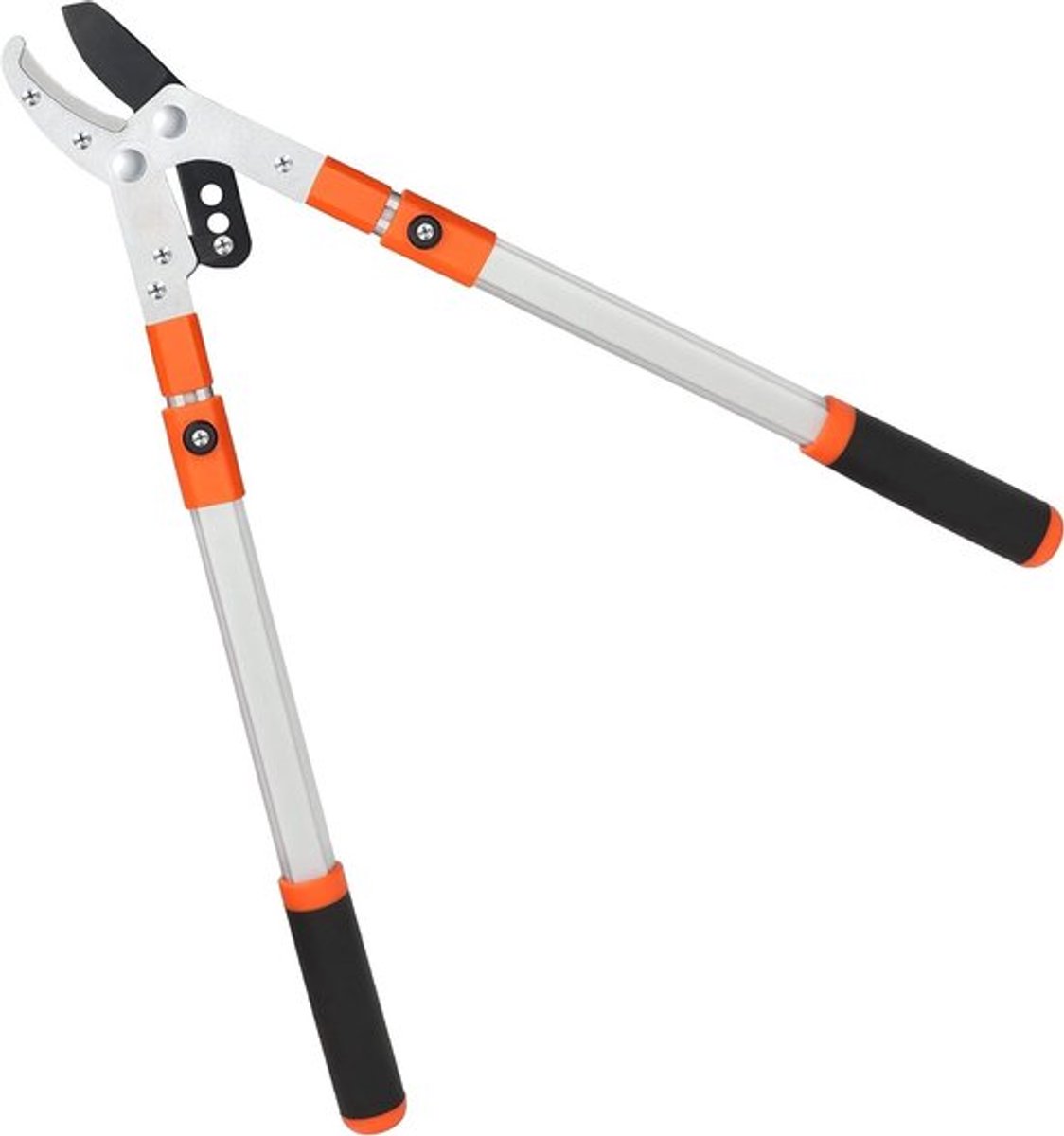 Telescopische Aambeeld Snoeischaar - Takken snoeien - Professioneel - 67-100 cm - Tuinschaar - Dikke takken - Telescopische snoeischaar - Geschikt voor tuinwerk - Groen model.