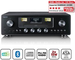 Imperial DABMAN - DAB+ / FM Radio - met CD Speler - USB - Bluetooth - Zwart