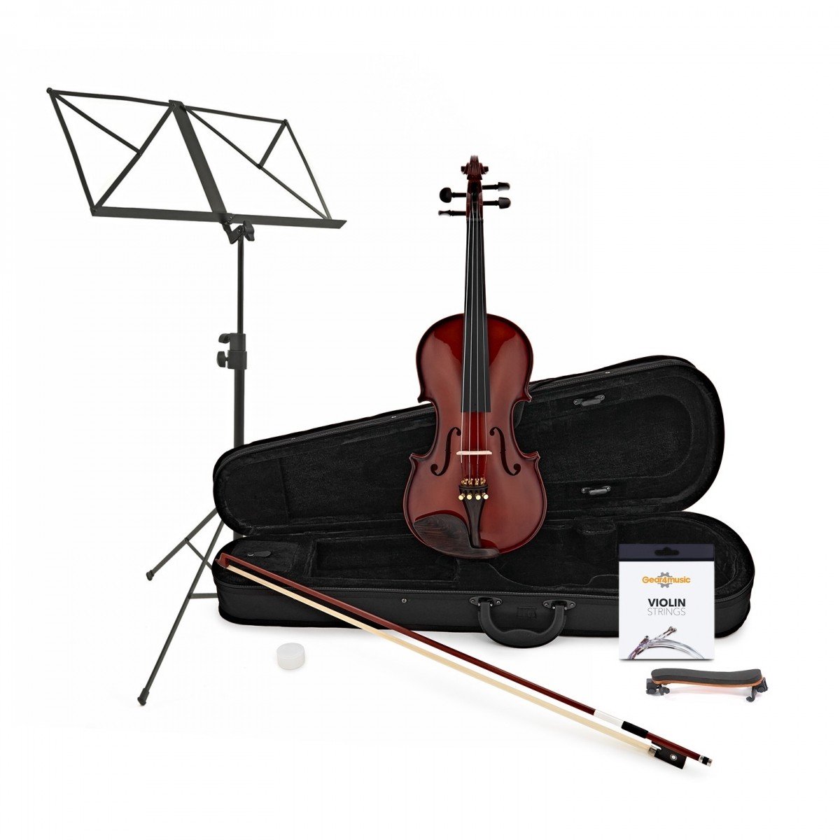 Student Plus 4/4 Viool met Accessoireset van Gear4music