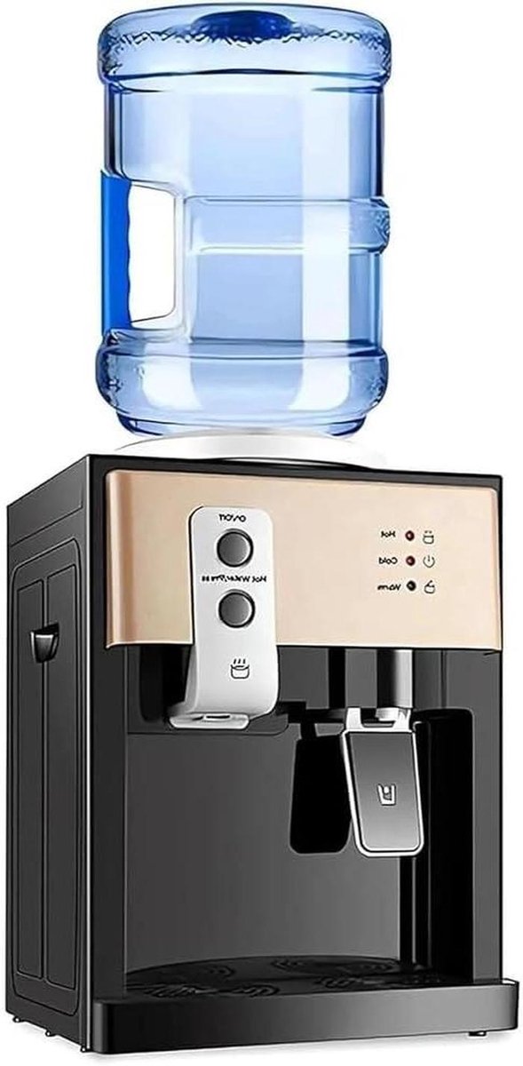 Waterdispenser Warm Koud - Waterkoeler Aanrecht - Direct Water Tappen - Compact Aanrechtontwerp - 189L Fles Capaciteit - Champagne Goud