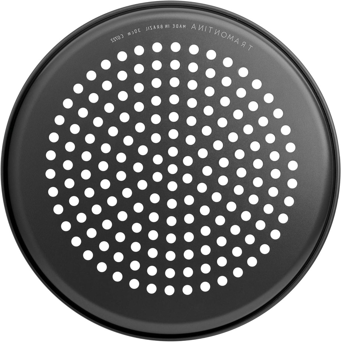 Pizzapan - Bakplaat Pizza - Pizza Bakken - Geperforeerd Aluminium - 30 cm diameter - Grafiet