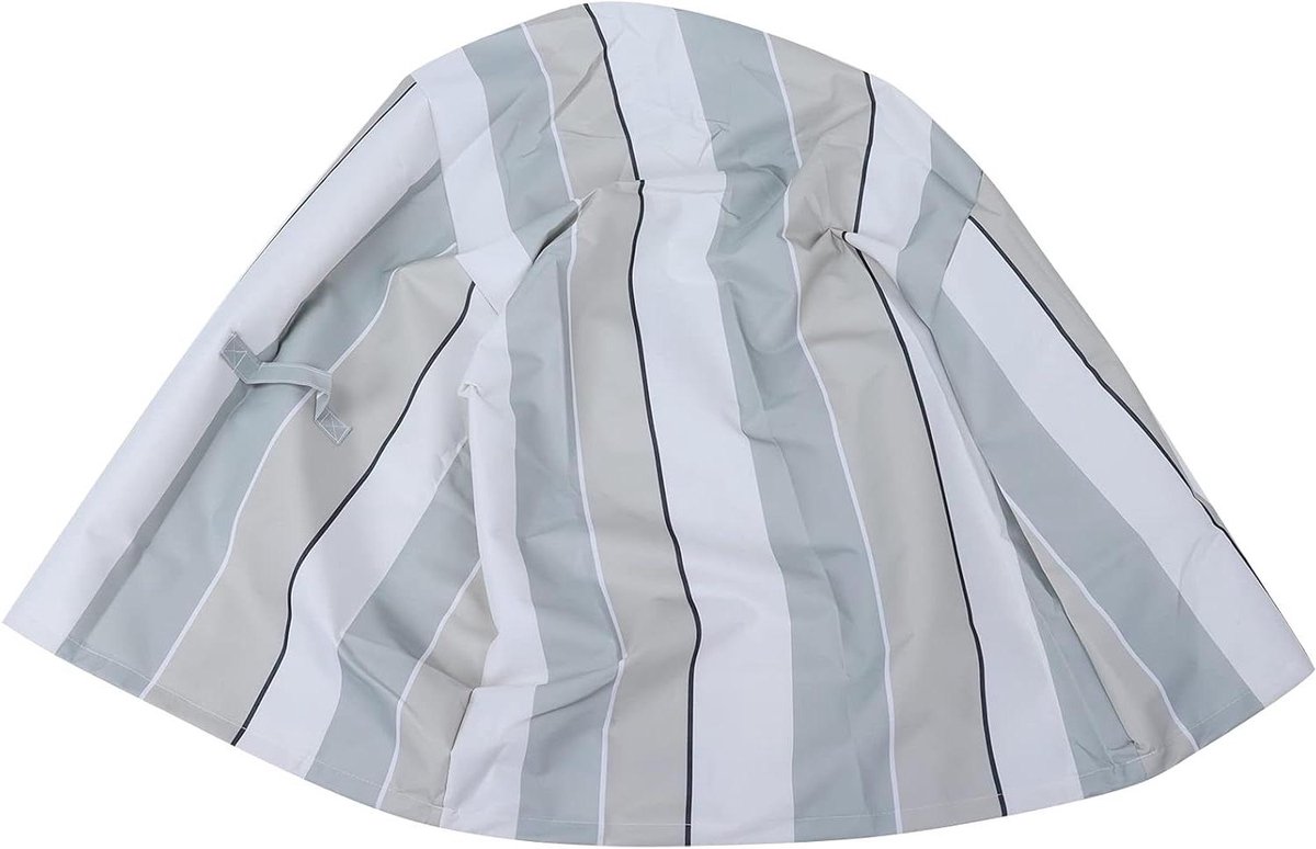 Stoelhoes Waterdicht - Tuinstoelhoes Beschermhoes - Meubels Beschermen - Scheurbestendig Oxford Doek - 85x94x68.5cm - Gestreept