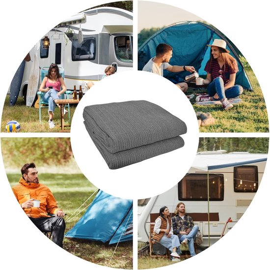 Camping Vloermat - Tent Tapijt - Buiten Ontspannen - Scheurbestendig - 300x300 cm - Meerkleurig van Camping — afbeelding 4