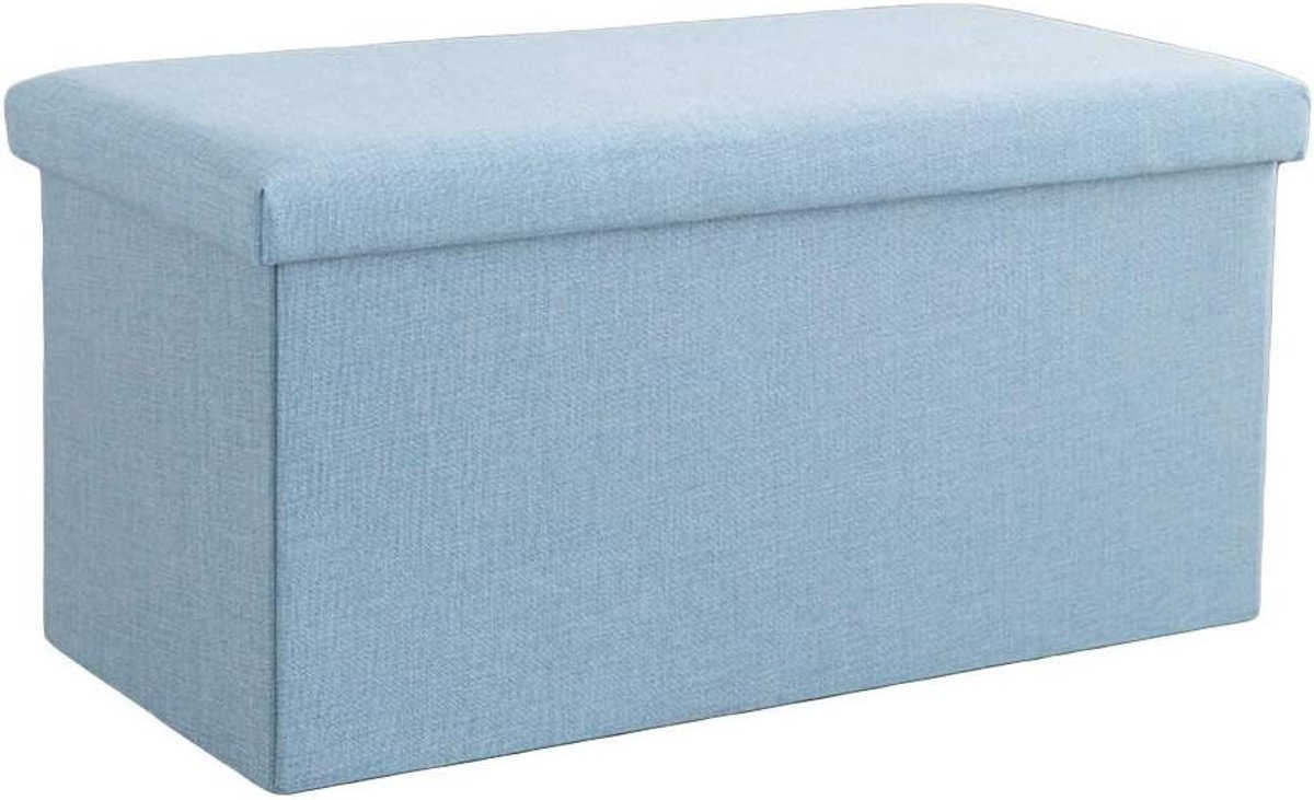 Opvouwbare Opbergbank - Ottomaanse Kruk Voetenbank - Ruimte Besparen - Grote Opbergruimte 110L - 60 x 36 x 36 cm