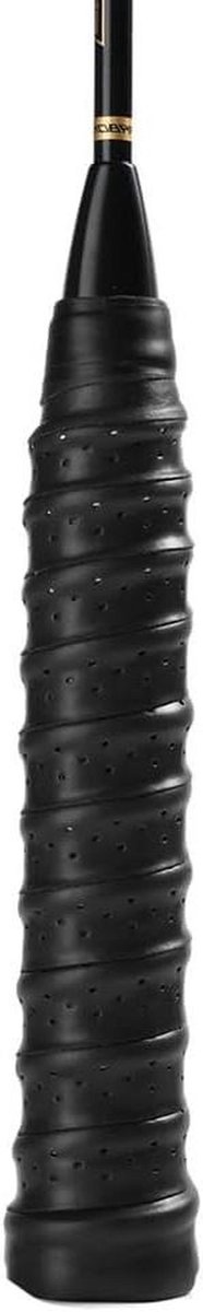 Tennis Grip Bandjes - Badminton Overgrips - Sporten Verbeteren - Anti-slip PU Leer - 6 stuks 115 cm - Zwart