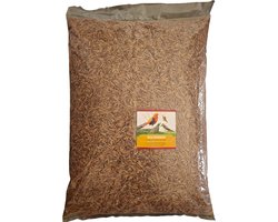 Voerwaarts Meelwormen gedroogd - 15kg - vogelvoer - visvoer - 3x5kg