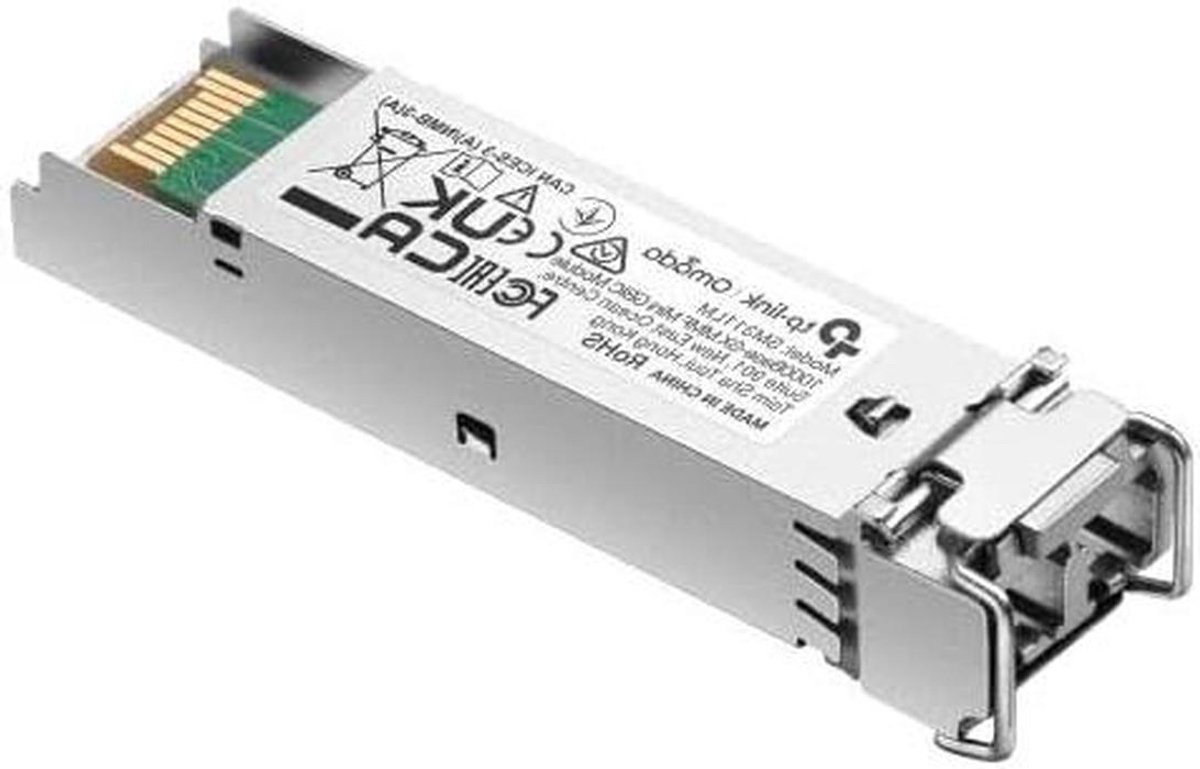 SFP Modules - Mini GBIC Transceivers - Netwerkverbindingen Uitbreiden - Multi-mode Vezel-optiek - 8 stuks - Zilver