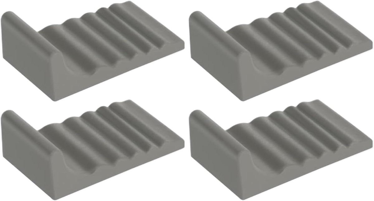 Vuilnisbak Bescherming - Wandmat Set - Muren Vrijhouden - Zelfklevend Antislip - Set van 4 - Niet gespecificeerd