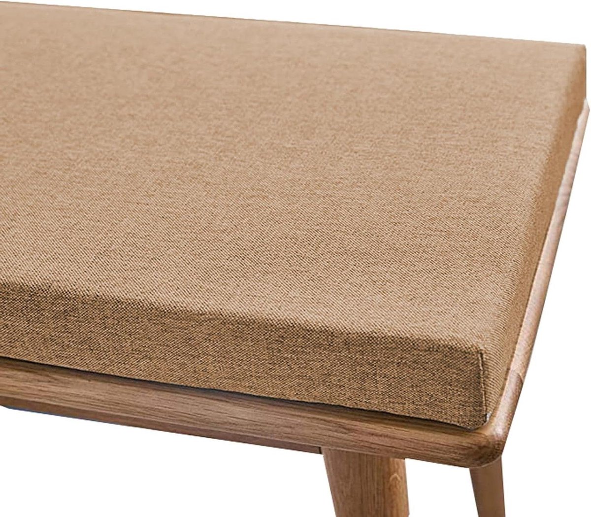 Bankkussen Antislip - Zitkussen Tuinstoel - Comfortabel Zitten - Hoge Dichtheid Spons - 3cm of 5cm dik - Kaki