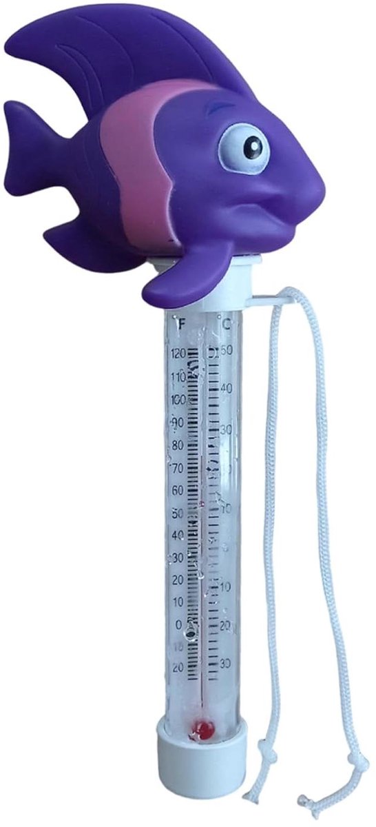 Zwembad Thermometer - Watermeter - Temperatuur Meten - Visvormig Design - 218 cm - A
