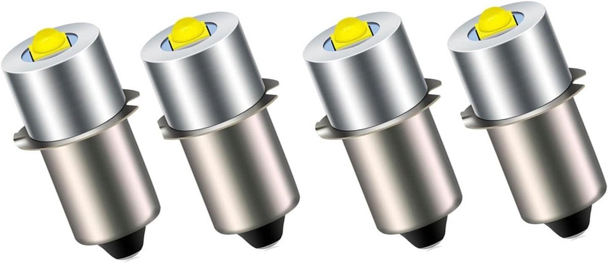 LED Vervangingslamp - Zaklamp Lamp - Noodverlichting Gebruik - Hoge Energie Efficiëntie - 24 x 95 mm - Warm Wit