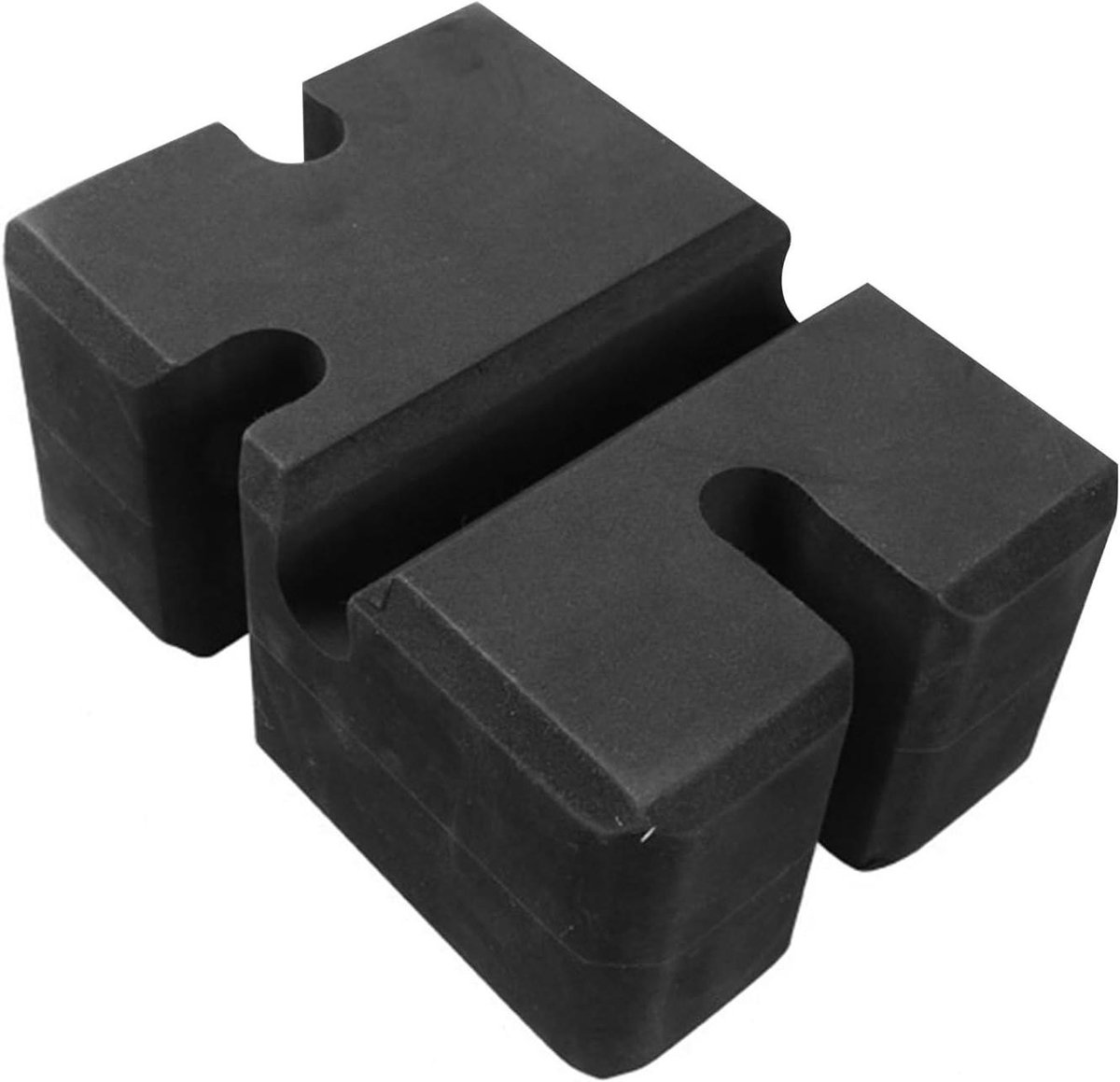 Bankdruk Blok - Kracht Training Hulp - Spieropbouw - Verstelbare Moeilijkheid - 15 x 10.7 x 10.7 cm - Zwart