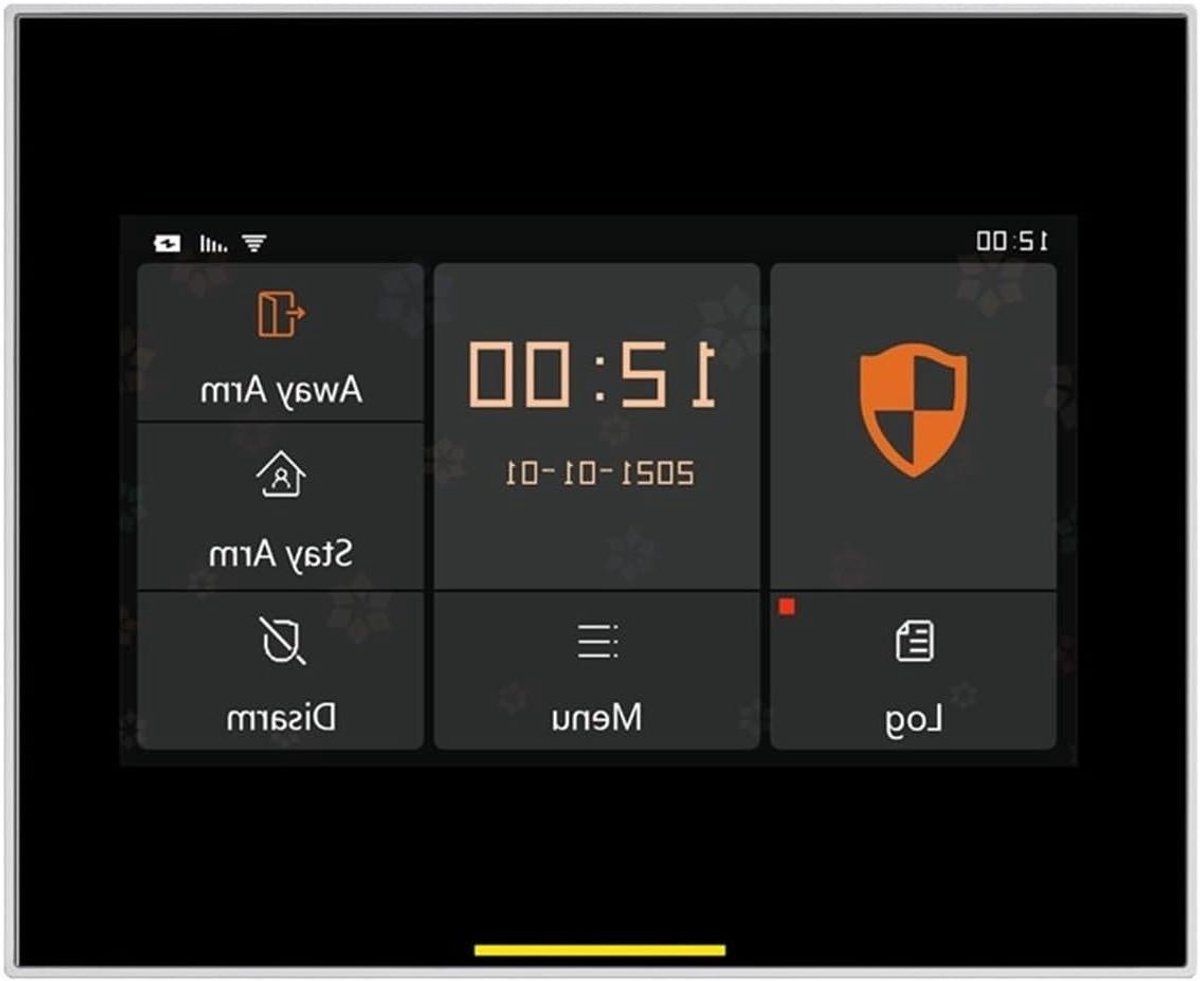 Smart Home Alarm Systeem - Intrusion Alarm App Controle - Huis Beveiligen - Anti-Fingerprint Touchscreen