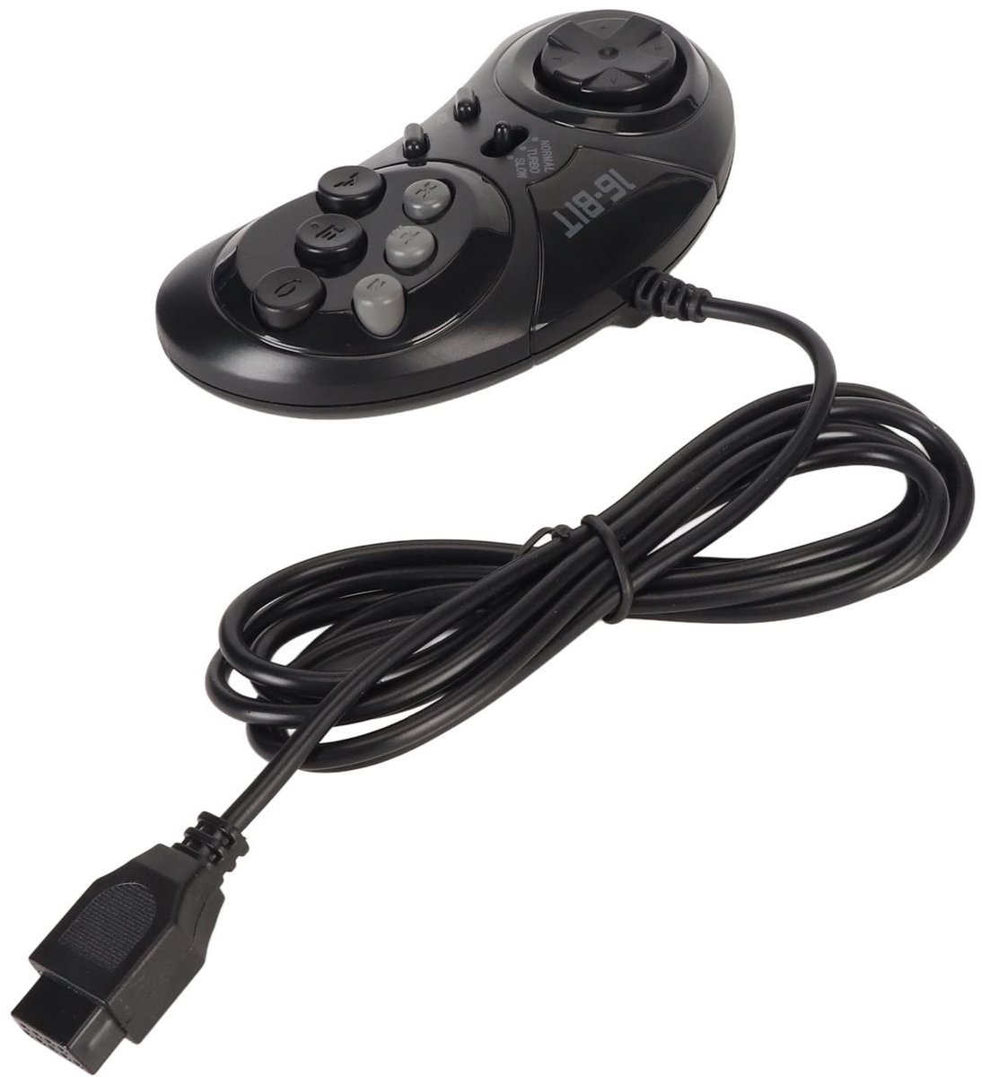 Dailygoody - USB-gamepad-controller - Ergonomisch ontwerp - Compact formaat - Mini-handheld controller - Voor Game Machine - Zwart