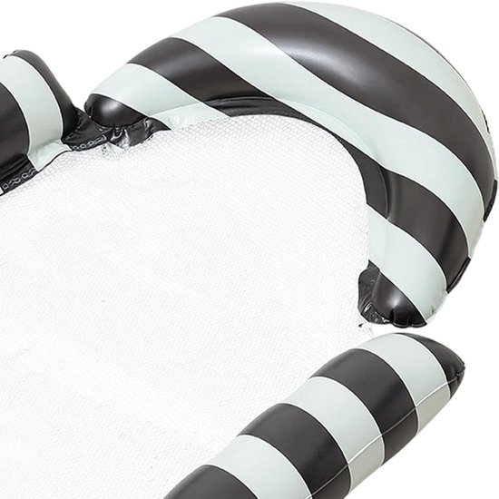 Zwembad Float - Drijvend Lounger - Water Ontspanning - Ergonomisch Ontwerp - 111 x 107 cm - Wit — afbeelding 4