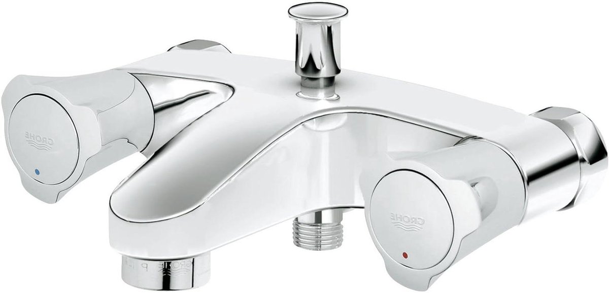 Badkraan - Douchekraan - Badkamer Inrichting - Wandmontage - 1-gats - Zilver