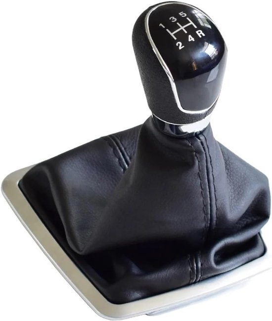 Schakelpookknop - Versnellingspook Handgreep - Comfortabel Rijden - Ergonomisch Ontwerp - 6-Speed - Zwart — afbeelding 4