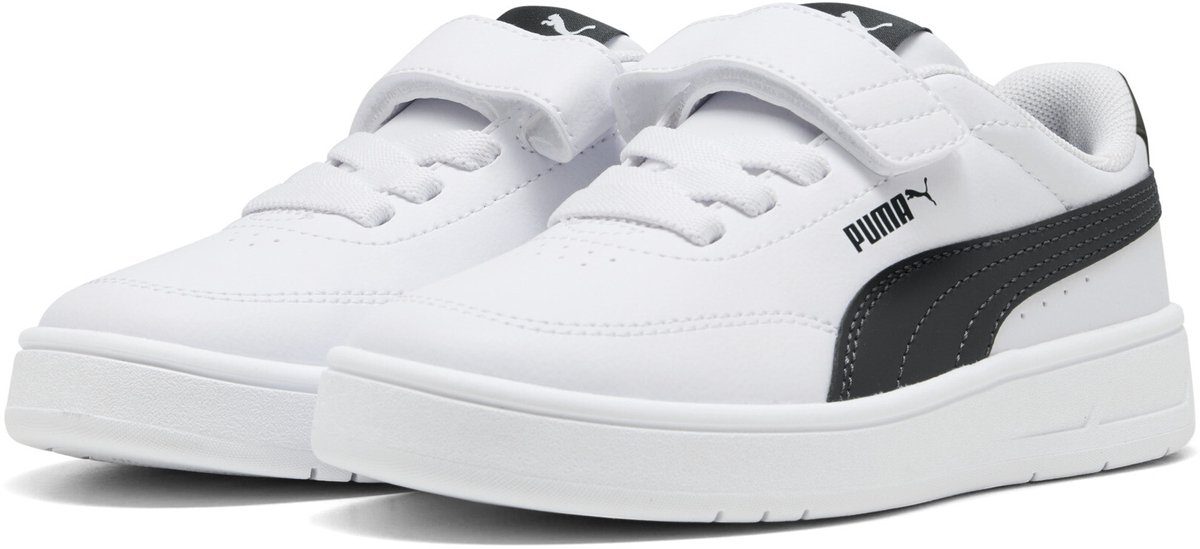 Puma Court Classic Clean Junior Zwart