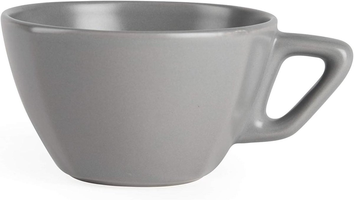 Jumbo Mok - Grote Kop - Koffie Drinken - Keramisch Materiaal - 400ml - Grijs