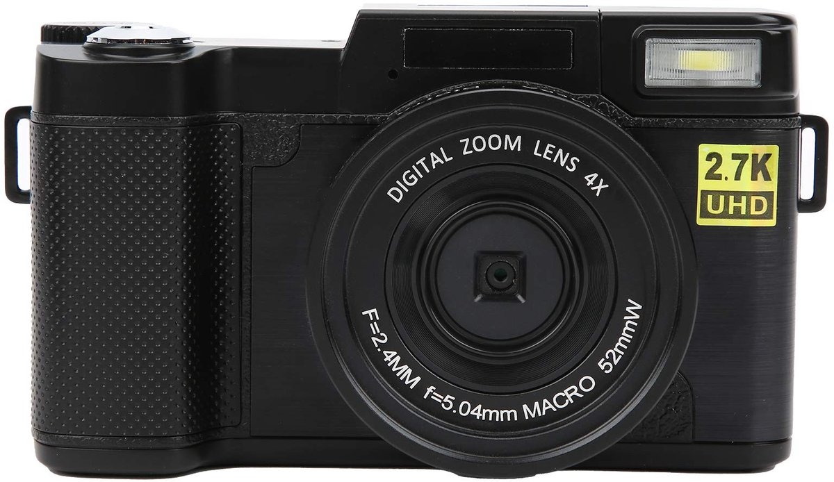 Dailygoody - Wifi Digitale Camera - 48MP Foto-opname - 2.7K HD Video-opname - 3In LCD-scherm - Perfect voor Familiebijeenkomsten en Buitenreizen - Fot
