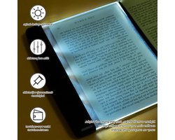 LED Boekenlegger met Verlichting voor Nachtlezen, Ideaal voor Bed en Auto, Draagbare Leeslamp voor Boeken en E-books