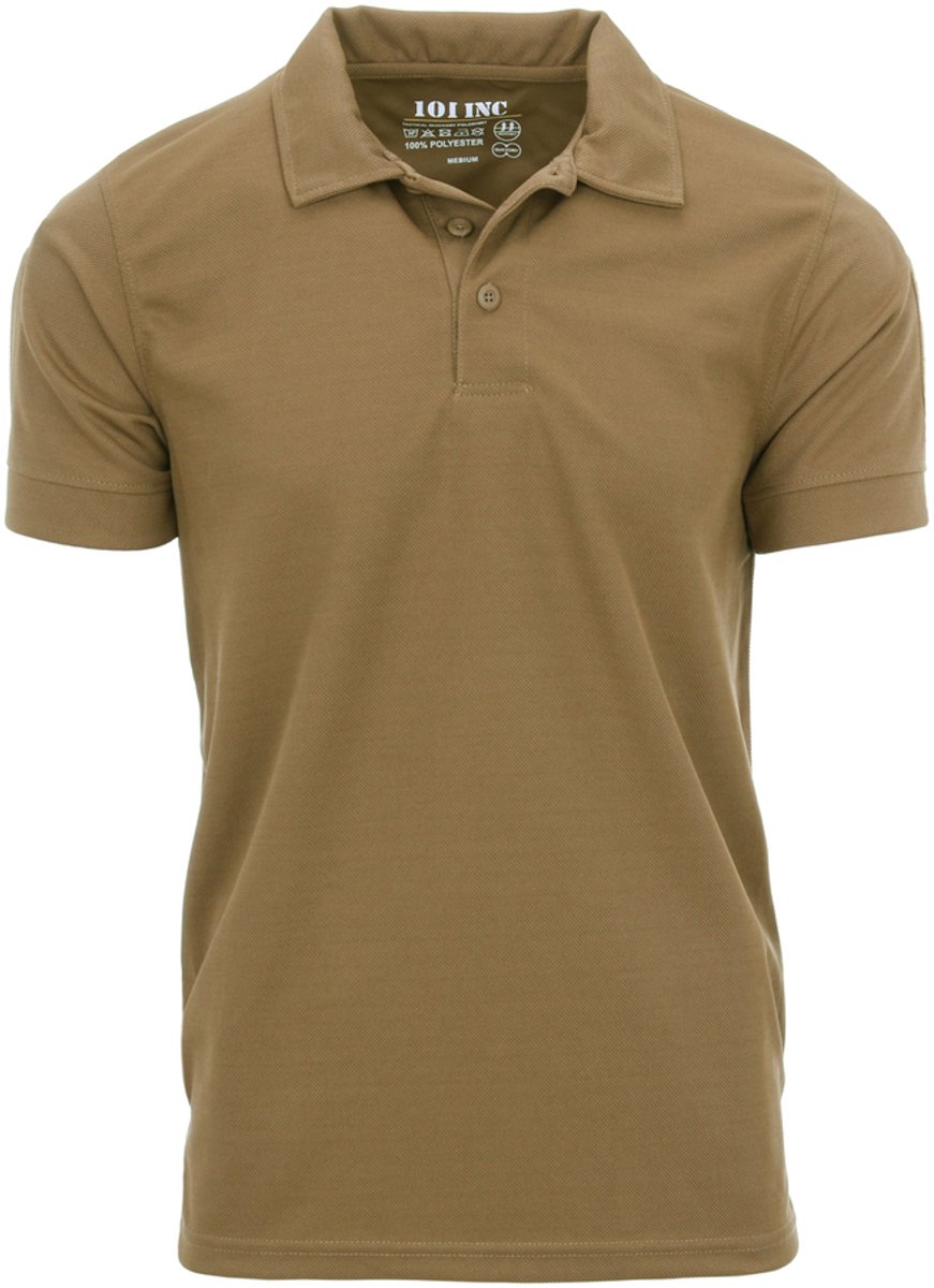 101 INC Tactical polo Quick Dry Coyote