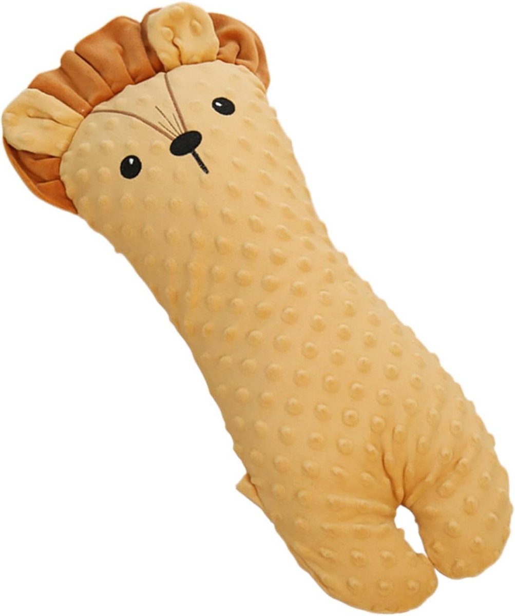 Baby Slaapkussen - Zijslaapkussen Baby - Baby Slaaphouding - Huidvriendelijk Zitzakmateriaal - 50 x 18 cm - Koper