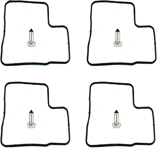 Carburateur reparatieset - Motoronderdelen Kit - Motoronderhoud - Complete Vlotter Naald - 2/4 Sets - Zoals afgebeeld — afbeelding 3
