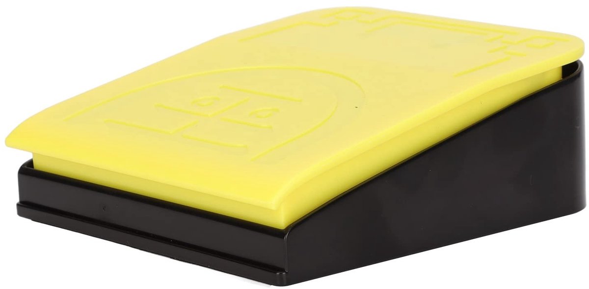 Dailygoody - Bluetooth-voetpedaalschakelaar - Voetbediende Aan-uitschakelaar - Draadloos en Bedraad - Programmeerbaar Toetsenbord - Geschikt voor Comp.