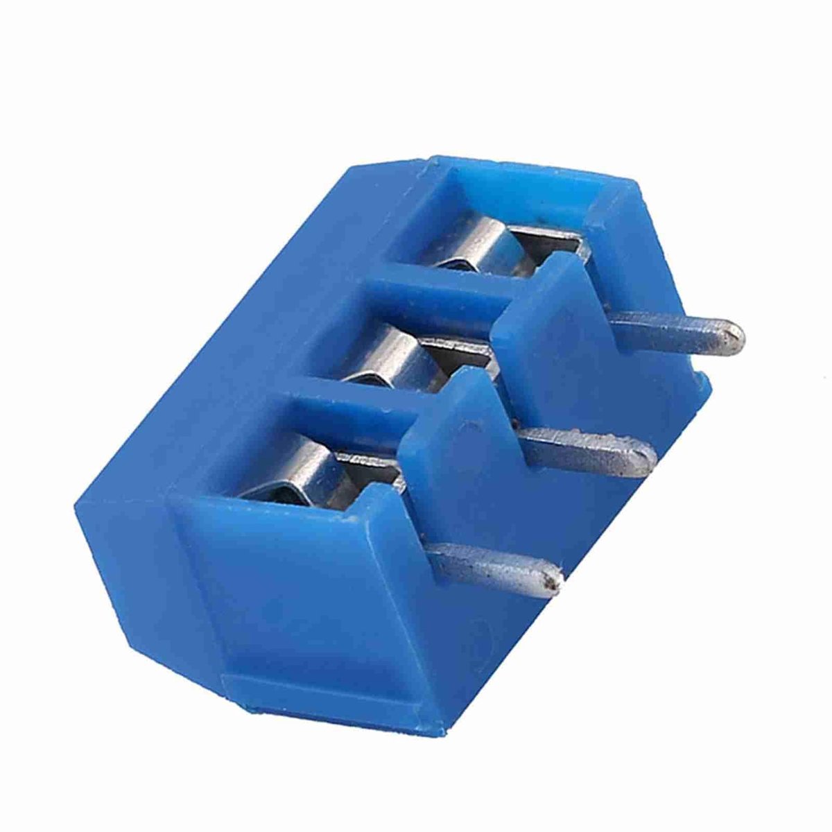 Dailygoody - Solidchoice - Dailygoody - 3-polige connector - Schroefklemmenblok - Duurzaam en betrouwbaar - 5,08 mm - Universele connectoren - Geschikt voor kabelverbindingen - .