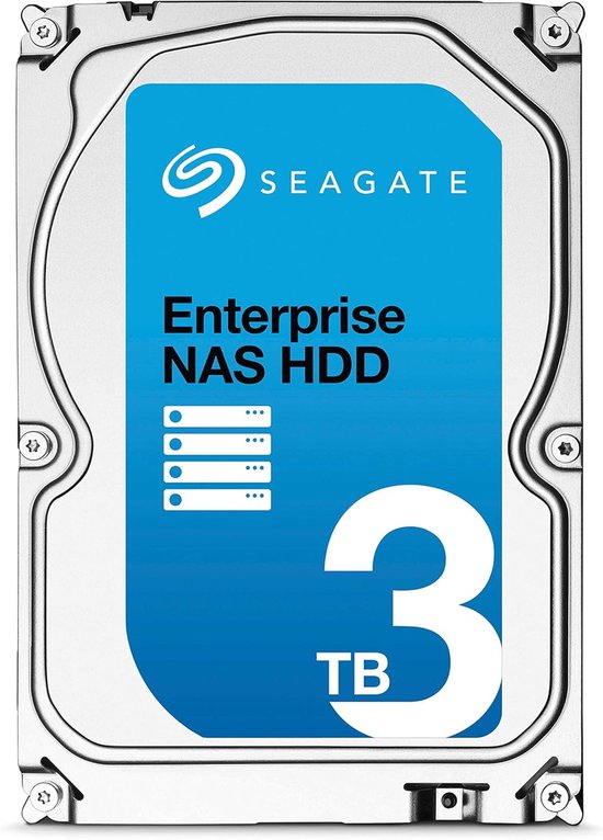 Interne Harde Schijf - NAS HDD - Opslag Uitbreiden - Geoptimaliseerd voor NAS - 2 TB - Zwart van Interne Harde Schijf — afbeelding 2