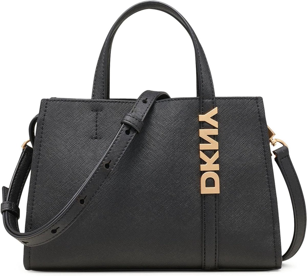 Satchel Tas - Schoudertas Dames - Dagelijks Gebruik - Verstelbare Band - 50 x 30 x 10 cm - Zwart