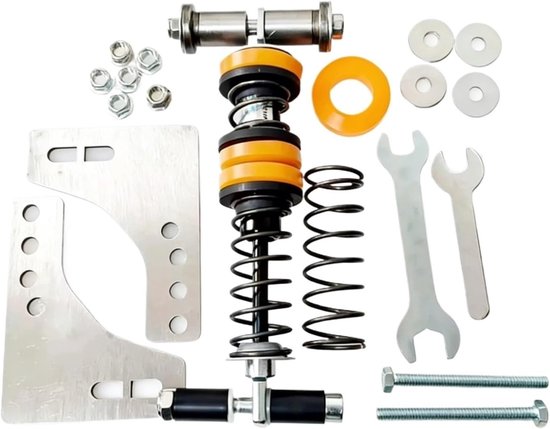 Pedalen Modificatie Kit - Verstelbare Demping - Race Simulatie - Dubbele Veer Modus - 1x1x1 cm - Koppeling — afbeelding 2