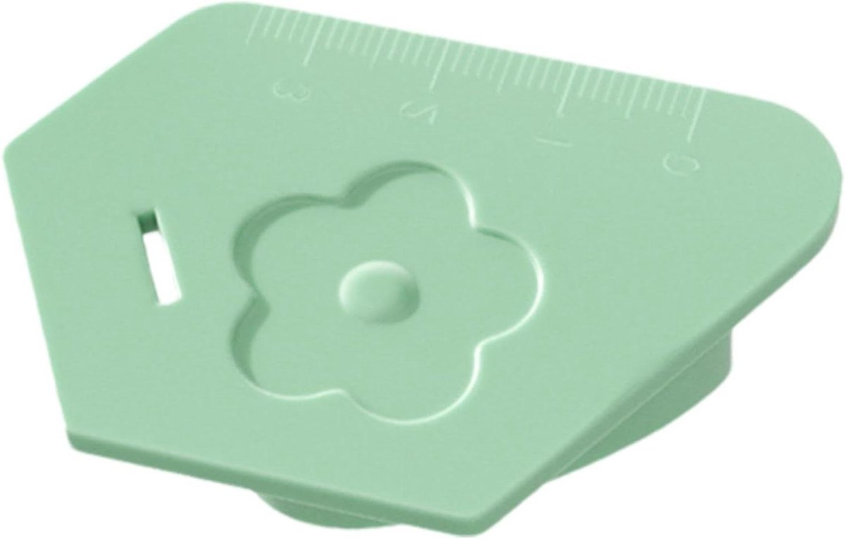 Magnetische Naaigids - Naaimachine Hulp - Nauwkeurig Naaien - Robuuste Constructie - 4 x 6 x 1 cm - Groen