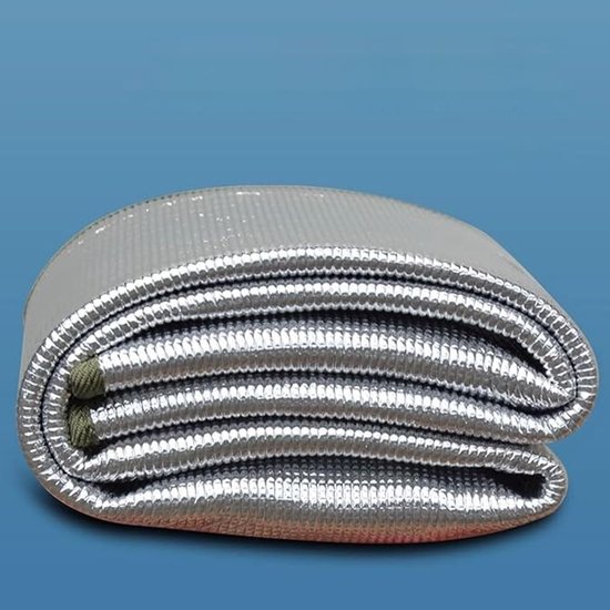 Dubbelzijdige Aluminiumfolie Slaapmat 4mm - Waterdicht & Isolerend — afbeelding 4