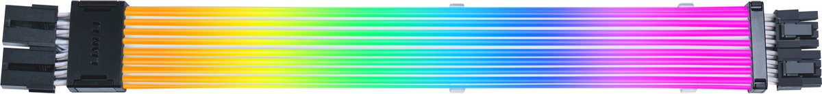 Lian Li Strimer Wireless 2x8 Pin Verlengsnoer Transparant