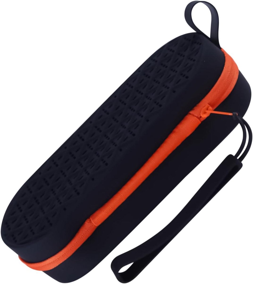 Goggle Opbergdoos - Zwembril Pouch - Veilig Opbergen - Met Drain Gaten - 19.5 cm - Zwart