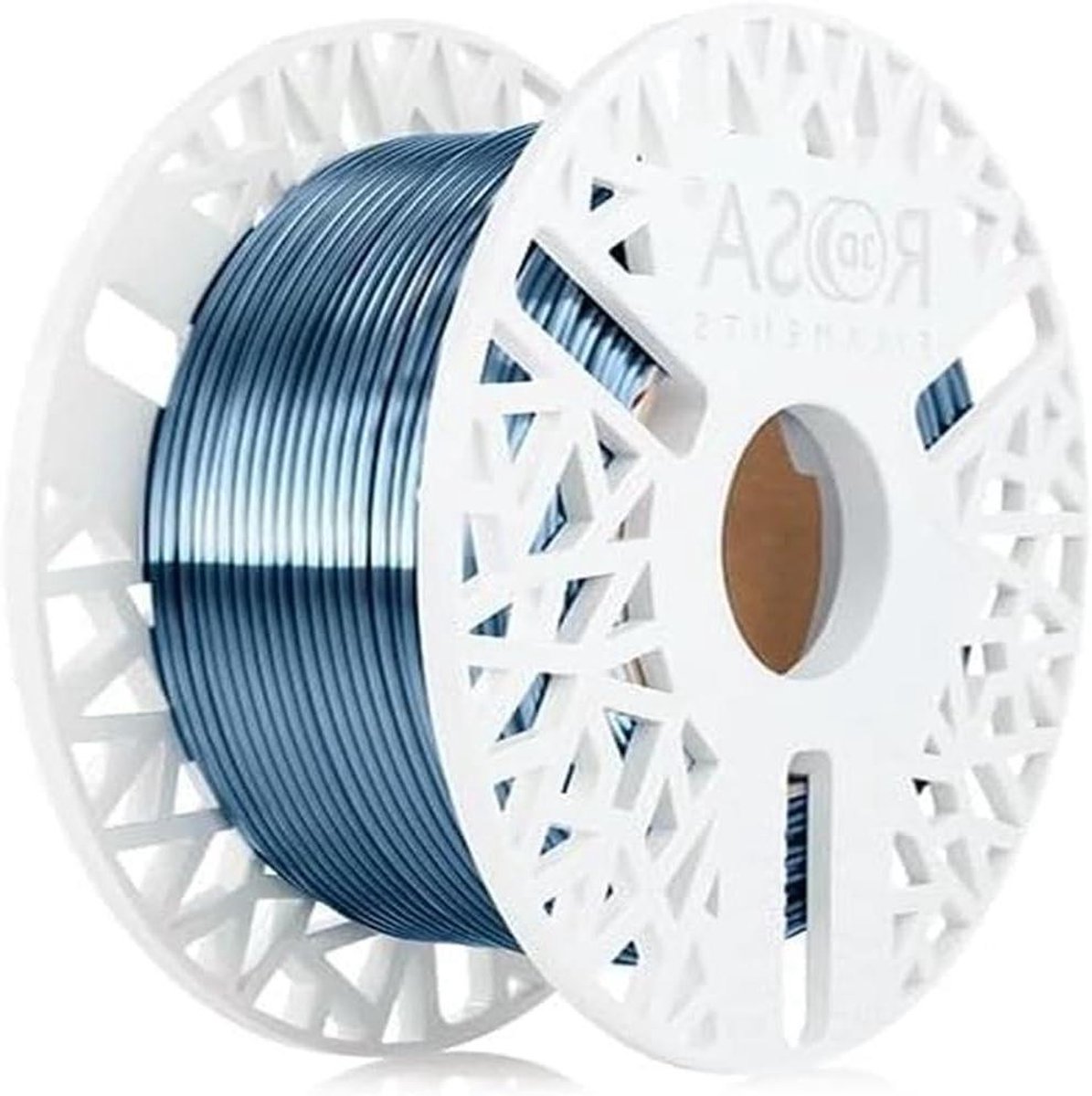 PLA Filament Spoel - 3D Printmateriaal - Gedetailleerd Printen - Zijdeachtige Glans - 175 mm 500g - Donkerblauw