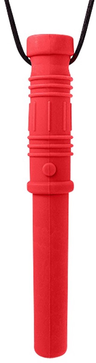 ARK Therapeutic bijtspeelgoed sensorische kauwketting rood standaard.