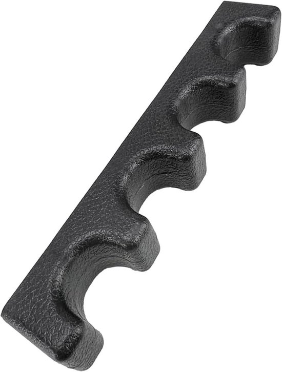 Poolkeu Houder - Biljart Accessoire - Spel Organisatie - Compact Draagbaar - 4 Keuen - Zwart — afbeelding 5