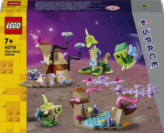 LEGO Space 40716 Buitenaardse planeetomgeving